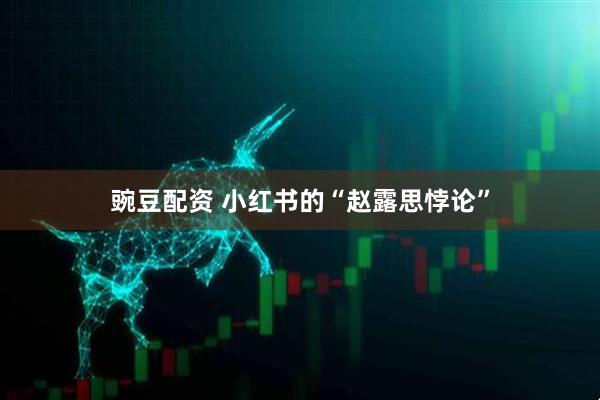 豌豆配资 小红书的“赵露思悖论”