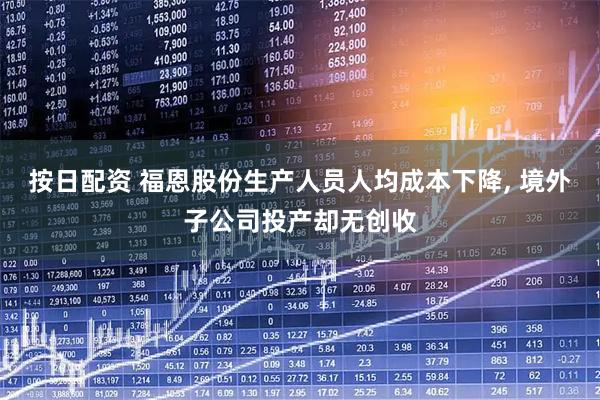 按日配资 福恩股份生产人员人均成本下降, 境外子公司投产却无创收