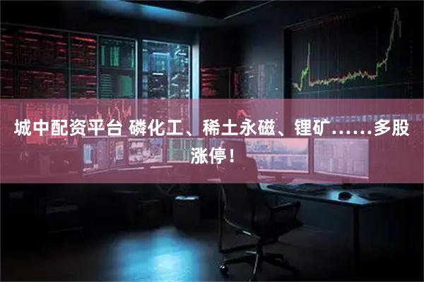 城中配资平台 磷化工、稀土永磁、锂矿……多股涨停！